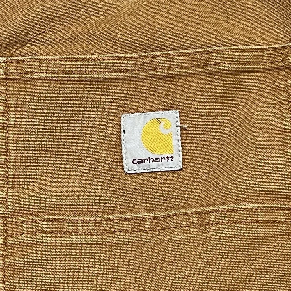 Carhartt Rugged Flex Relaxed Fit Duck Utility Work Pants Brown 34x30 BN3279-M